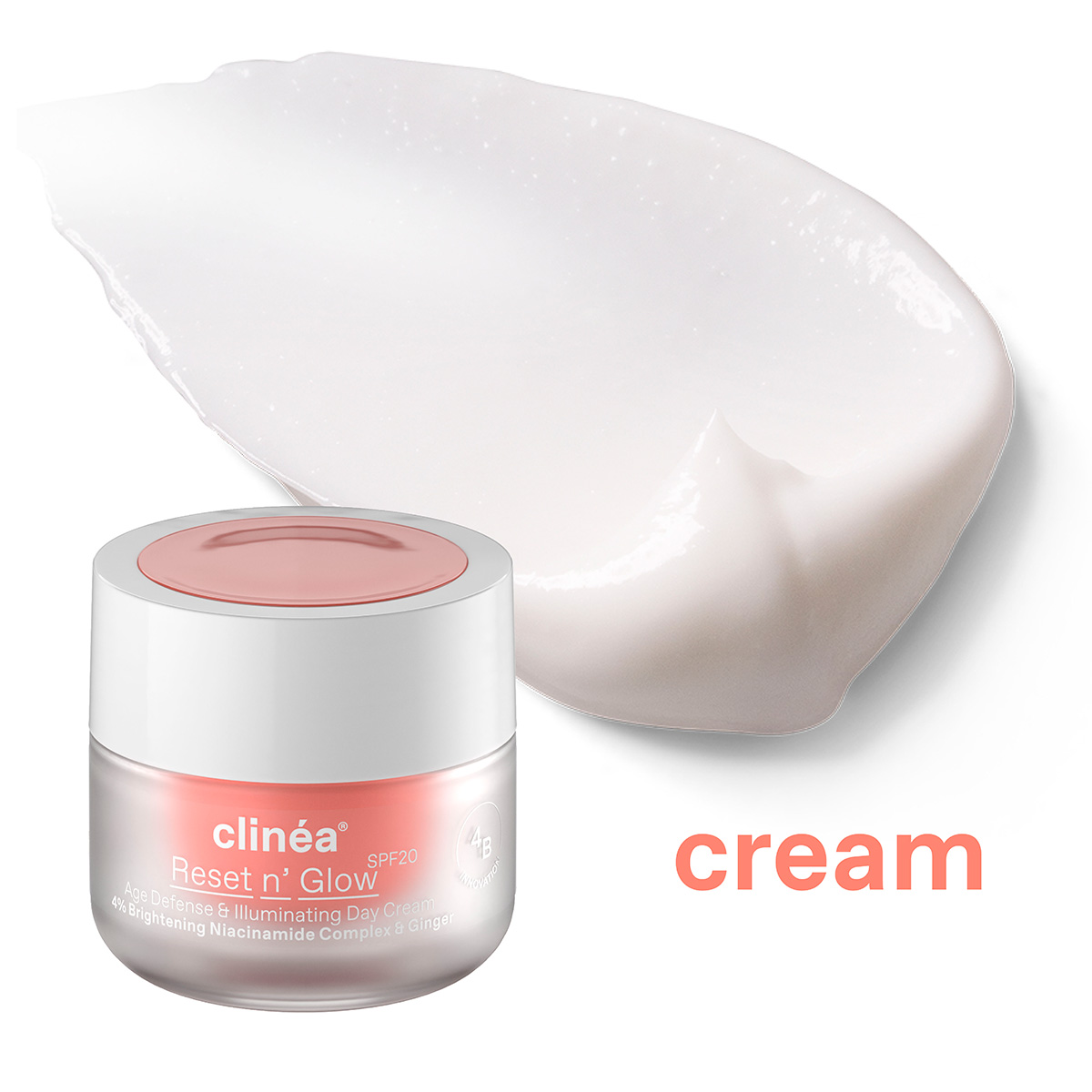 CLINEA - RESET & GLOW Age Defense & Illuminating Day Cream SPF20 - 50ml